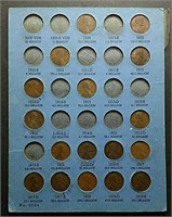 2 Whitman Albums with  153 Lincoln cents