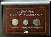 Rare coins over 100 years old