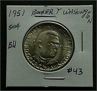 1951  B. T. Washington Half Dollar