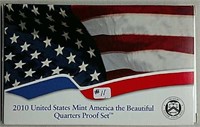 2010  US. Mint  ATB Proof Quarters set