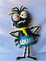 Louie the Fly shop display sign approx 70 x 45 cm