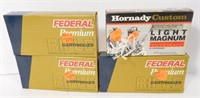 Lot #15H - (3) full boxes of Federal Premium