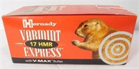 Lot #15K - Case of Hornady Varmint Express
