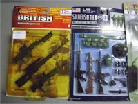 3X$ Realistic British Modern Weapons Set, Soldier
