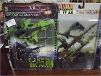 3X$ Dragon Action Figures: Carbine And Rifle Sets