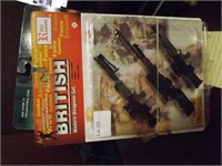 3X$ Mc Realistic British Weapons Set 2, 70S-80S In