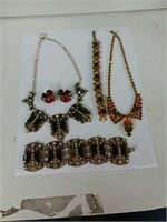 Necklace and Bracelet,Earrings