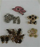 Brooch and Earrings Sets  (5)