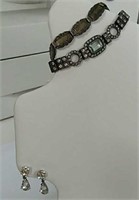 Sterling Bracelets and Sterling Earrings