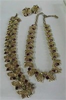 West Germany Necklace,Bracelet & Earrings