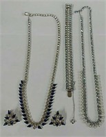 Two B.David Necklace & Earring or bracelet sets