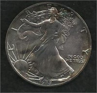 1989 Fine Silver Dollar  1 ounce