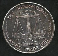 International World Trade Unit Coin