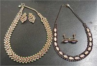 Necklace & Earring Sets (2) Pinks & pastels