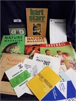 Vintage lot of Nature Magazines and Fallout