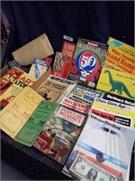 Vintage mixed lot of magazines popular mechanics