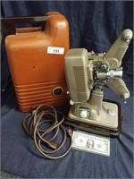 Vintage Revere 8 mm reel to reel movie projector