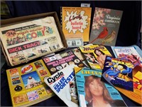 Vintage mixed lot of magazines and Hakes