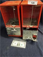 Vintage Toy n Joy penny and ten cent machine as