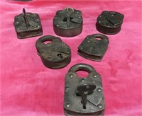 6 Vintage Locks