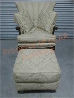 Chair and Ottoman