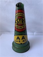 Wakefield Castrol AA SAE 40 tin oil bottle top