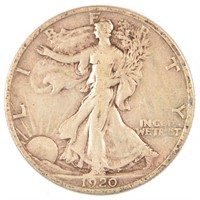 1920-S Walking Liberty Half Dollar.