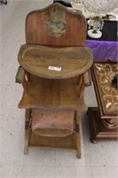 Primitive High Chair