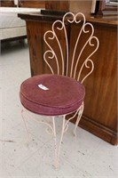 Metal Vanity Stool