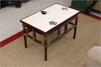 Tile Bamboo Table