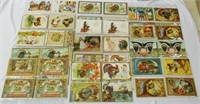 Lot of 109 Thanksgiving Postcards