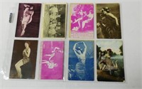 Lot of 12 Risque Lady Postcards/Photos