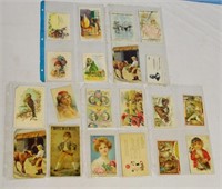 Lot of 20 Trade Card and Paper Advertisements