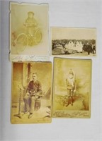 Lot of 3 PA Cabinet Cards