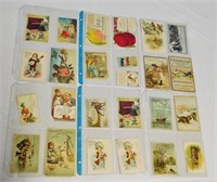 Lot of 26 Trade Card and Paper Advertisements