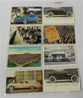 Lot of 15 Automotive Postcards