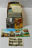 Lot of Approximately 450+ Foreign Postcards