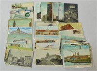 Lot of Approximately 15+ Building/Plant Postcards