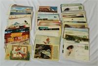 Lot of Approximately 75+ Assorted Postcards