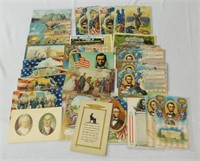 Lot of Approximately 25+ Presidential Postcards