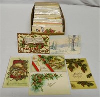 Lot of Approximately 350+ Christmas Postcards