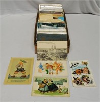 Lot of Approximately 300+ Foreign Postcards