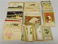 Lot of Approximately 350+ Best Wishes Postcards