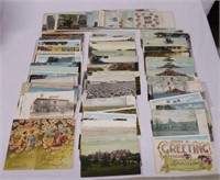 Lot of Approximately 75+ Lancaster Postcards