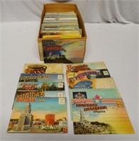Lot of Approximately 60+ Folder Postcards