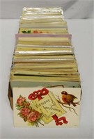 Lot of Approximately 600+ Birthday Postcards
