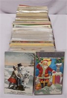 Lot of Approximately 600+ Christmas Postcards