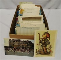 Lot of Approximately 400+ Foreign Postcards