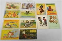 Lot of 17 Black Americana Postcards