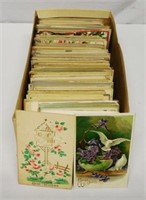 Lot of Approximately 450+ Best Wishes Postcards